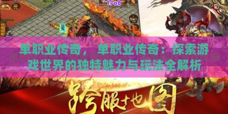 单职业传奇， 单职业传奇：探索游戏世界的独特魅力与玩法全解析