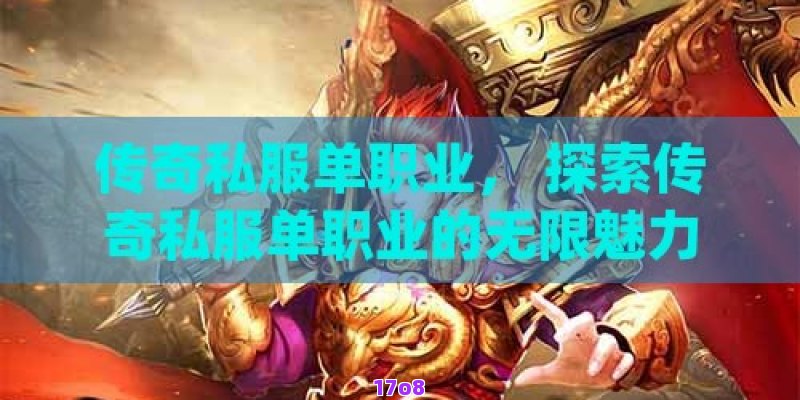传奇私服单职业， 探索传奇私服单职业的无限魅力：玩家指南与攻略秘籍