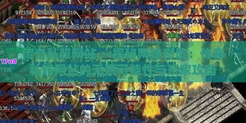 传奇私服网站， 探秘网络奇境：传奇私服网站的无限可能性与玩家攻略