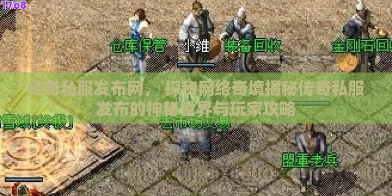传奇私服发布网， 探秘网络奇境揭秘传奇私服发布的神秘世界与玩家攻略