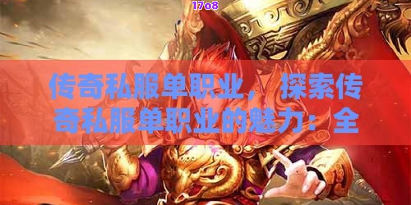 传奇私服单职业， 探索传奇私服单职业的魅力：全新游戏体验与策略指南