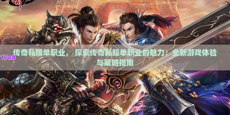 传奇私服单职业， 探索传奇私服单职业的魅力：全新游戏体验与策略指南