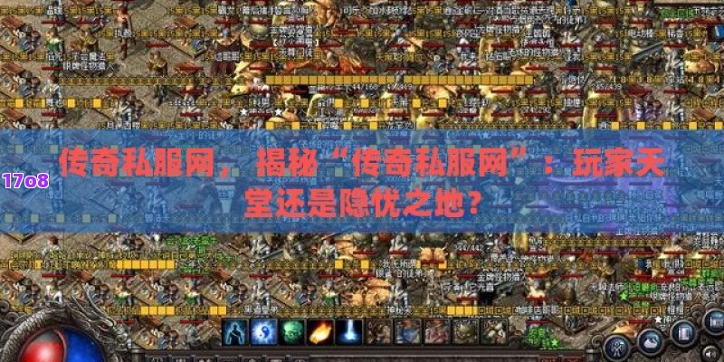传奇私服网， 揭秘“传奇私服网”：玩家天堂还是隐忧之地？